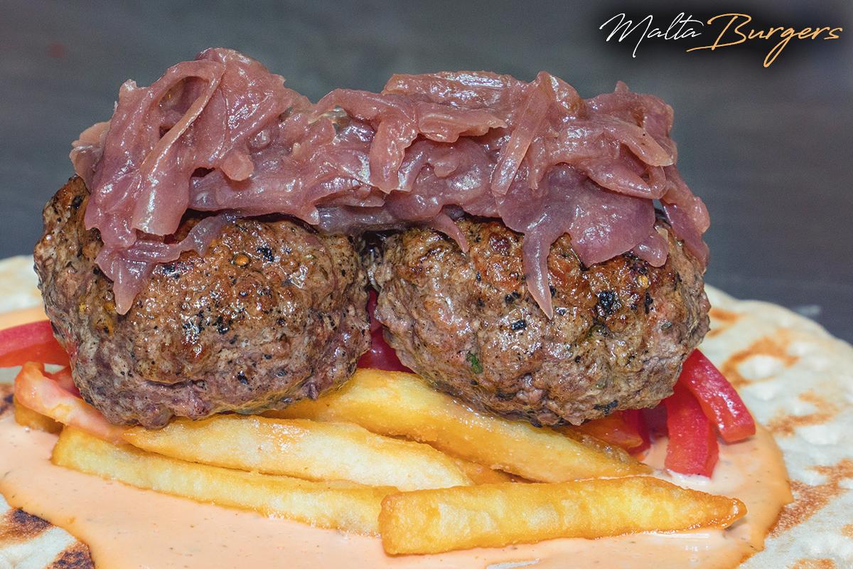 Greek Gyro Burger – MALTA Burgers
